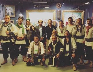 4-10-2019 1326 Ottoman Sword ShieldArchery Sports Club visited our museum.