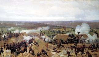 1877 - Russia declared war on the Ottomans, entering WallachiaTaurus.